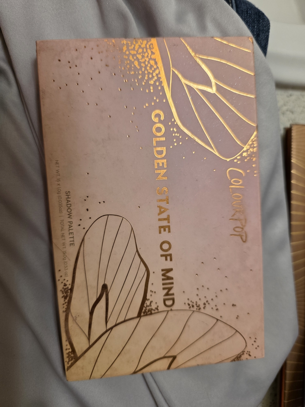 ColourPop Golden State Of Mind Palette - Pink Rose Gold Foil